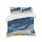 Designart 'Indigo Panel I' Geometric Bedding Set - Duvet Cover & Shams
